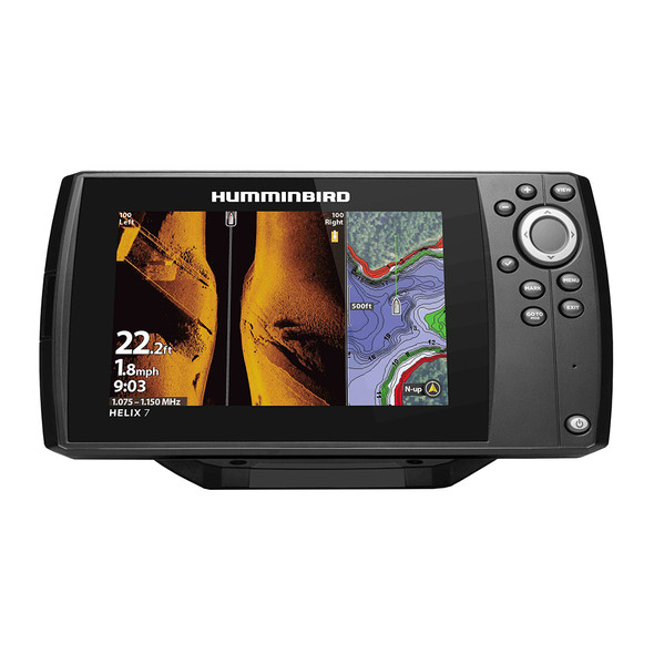 Humminbird HELIX 7 CHIRP MEGA SI GPS G4 Fishfinder with 7-Inch Display and Internal GPS