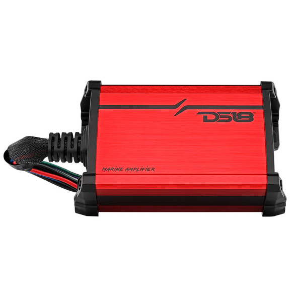 DS18 MP.4A Full-Range 4 Channel Class D Marine Amplifier - 4 x 40W RMS Waterproof Audio Amplifier