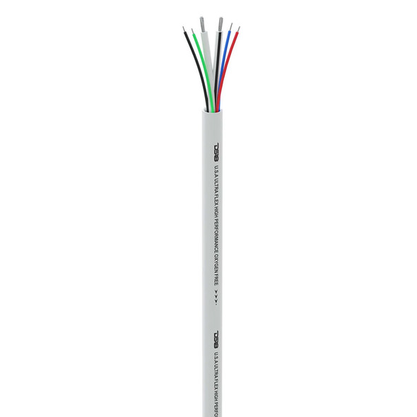 DS18 Marine Tinned OFC 18GA RGB Wire with 16GA Speaker Wire - 100' Spool