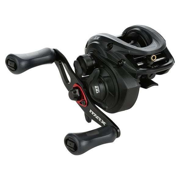 Abu Garcia Max SX Low Profile Reel MAX5SXLP – Lightweight Baitcasting Reel with 7+1 Bearings and 15lb Drag