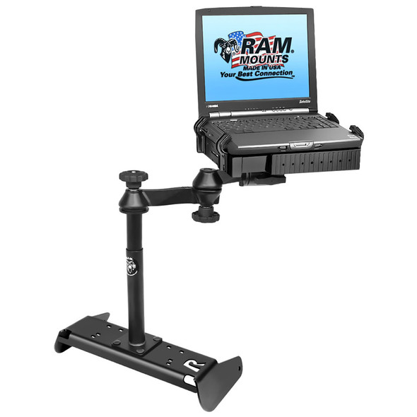 RAM Mount No-Drill Vehicle Laptop Mount System for Chevrolet Silverado 2014 - Adjustable Docking Solution