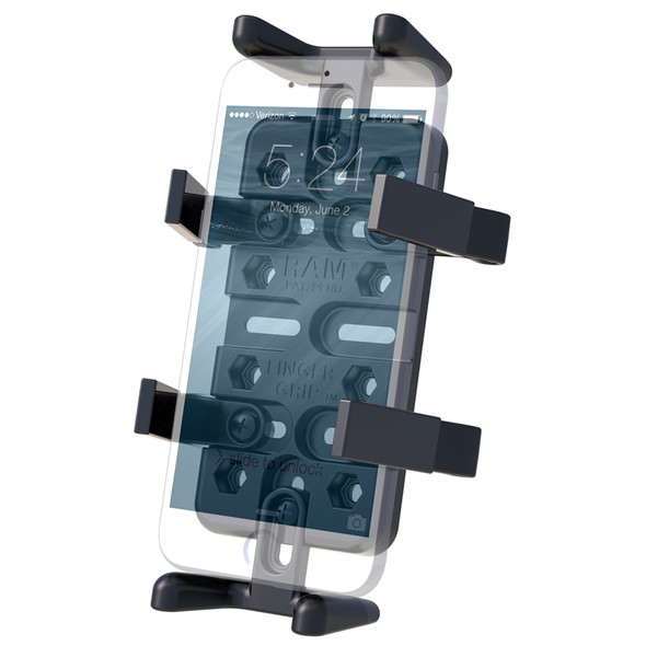 RAM Mounting Systems RAM-HOL-UN4U Universal Finger Grip Phone and Radio Holder