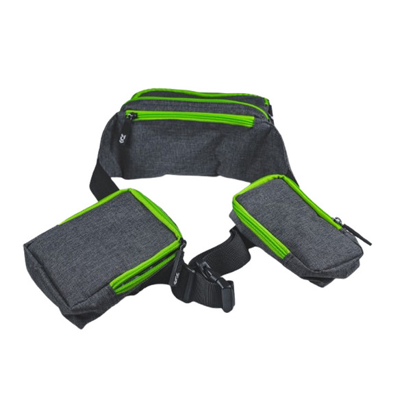 Daiwa D-Vec Hip Bag with Water-Resistant 300D Fabric and Dedicated Storage Pockets