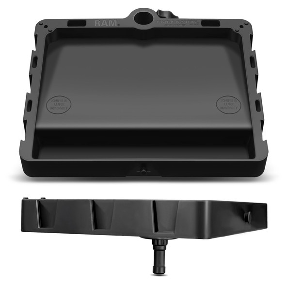 RAM Mounting Systems STACK-N-STOW Bait Board with 3-Inch Post and Spline - Versatile Fishing Accessory