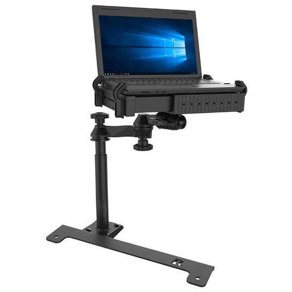 RAM Mounting Systems RAM No-Drill Laptop Mount for 2019-2021 Chevy Silverado 1500 & GMC Sierra 1500
