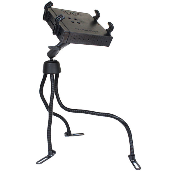 RAM Mounting Systems RAM Mount POD III Universal No-Drill Double Ball Mount with Tough-Tray