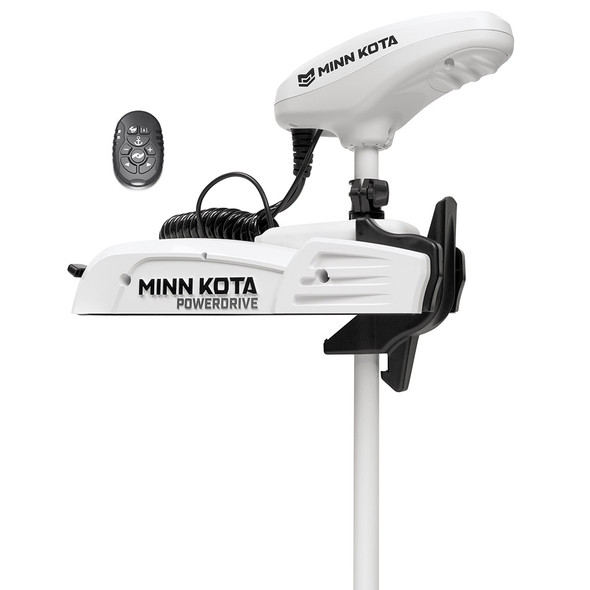 Minn Kota Riptide PowerDrive 70 Trolling Motor with Micro Remote - 24V, 70 lb Thrust, 54-Inch Shaft for Saltwater Boats