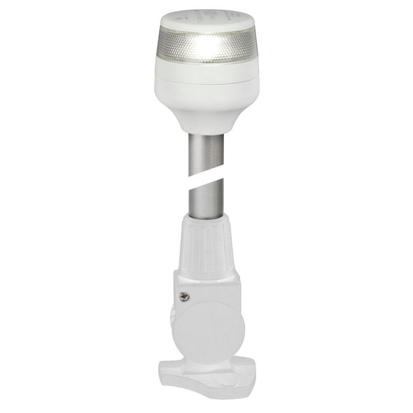 Hella Marine NaviLED 360 Compact All Round White Navigation Lamp - 2 Nautical Miles, 40-inch Fold Down Base