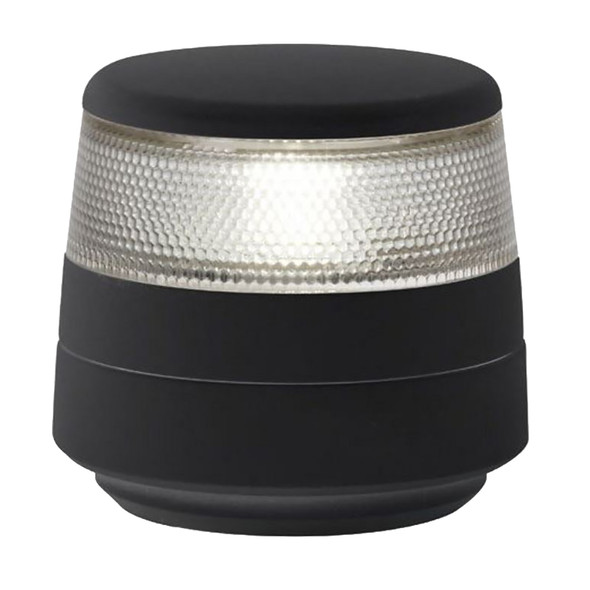 Hella Marine NaviLED 360 Compact All Round White Navigation Lamp - 2nm Range - Fixed Mount with Black Base