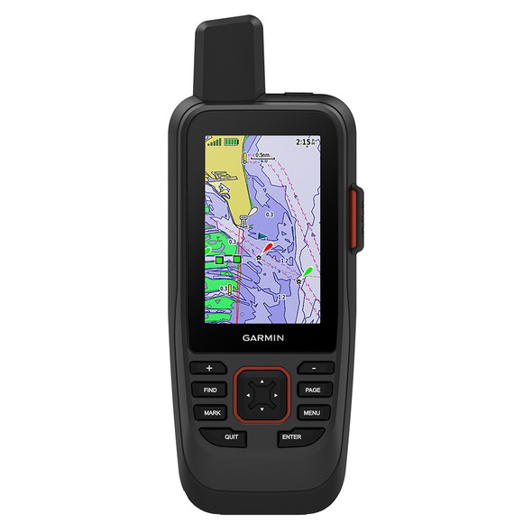 Garmin GPSMAP 86sci Handheld GPS with inReach and BlueChart g3 Coastal Charts