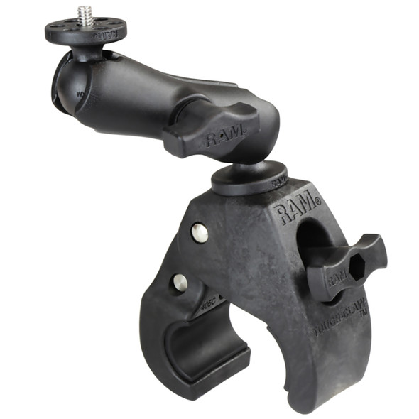 RAM Mounting Systems Medium Tough-Claw with 1/4"-20 Stud - Durable Clamp for Secure Mounting