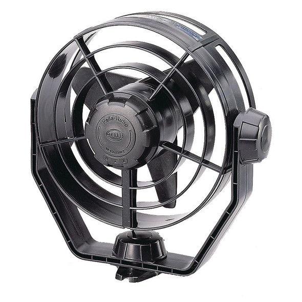 Hella Marine 3361002 2-Speed Turbo Fan - 12V Black for Versatile Ventilation