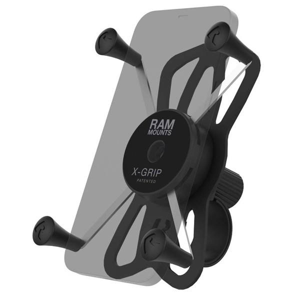 RAM Mounting Systems RAM X-Grip Large Phone Mount with Tough-Strap Handlebar Base - Part RAP-460-UN10U
