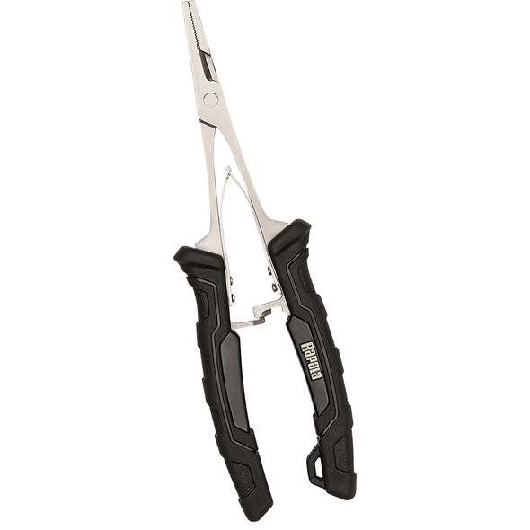 Rapala 7-inch Precision Forceps with Built-in Line Scissors and Locking Handles