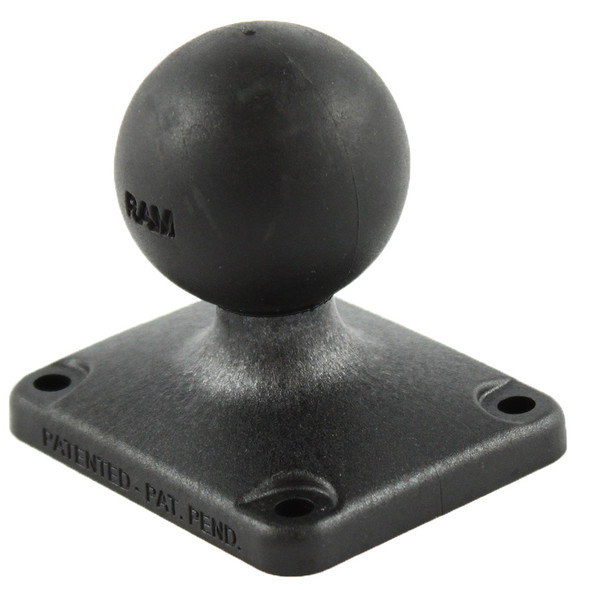 RAM Mounting Systems RAP-202U-225 2-Inch x 2.5-Inch Rectangle Composite Base with 1.5-Inch Rubber Ball