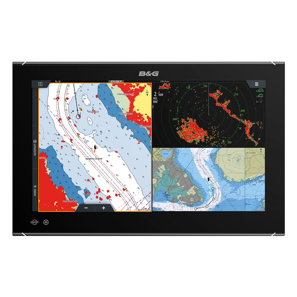 B&G ZeusS 19-Inch Glass Helm Display for Marine Navigation