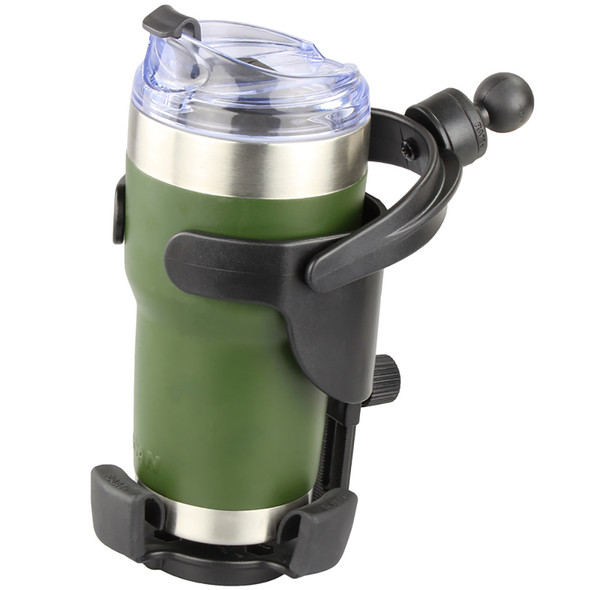 RAM Mounting Systems Level Cup XL with B Size 1" Ball for Larger Cups and Bottles