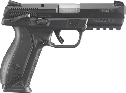 Ruger American .45 ACP Semi-Auto Pistol with Adjustable Sights and 10+1 Capacity