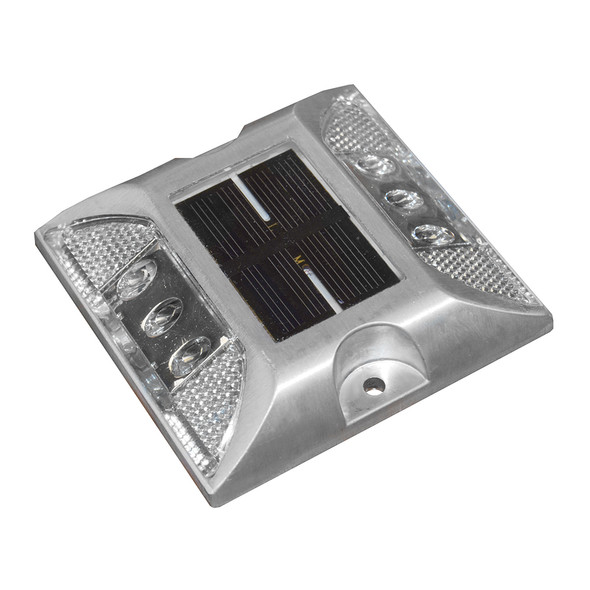 Taylor Made LED Aluminum Dock Light Part 46310 - Marine Grade Solar-Powered Dock Lighting