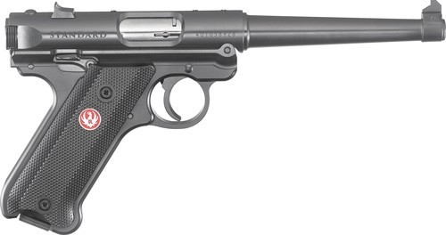 Ruger Mark IV Standard .22 LR Semi-Auto Pistol with 6-Inch Barrel and Synthetic Grips
