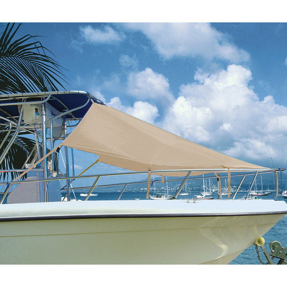 Taylor Made T-Top Bow Shade 7' Length x 102" Width in Sand for Boats 23-26 Feet