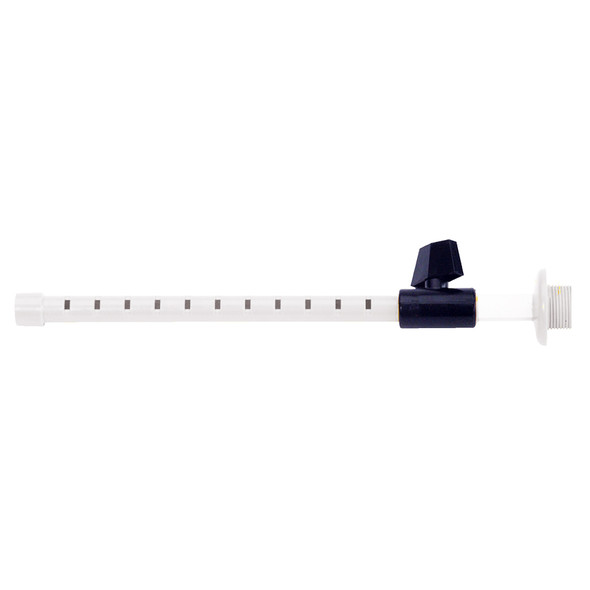 Johnson Pump Aerator Head - 13-Inch Thru-Hull with Shut-Off Valve (Part #90191-00)