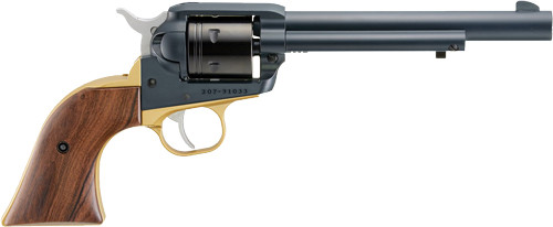 Ruger Wrangler .22 LR with 6.5-inch Barrel and Midnight Blue Cerakote Frame