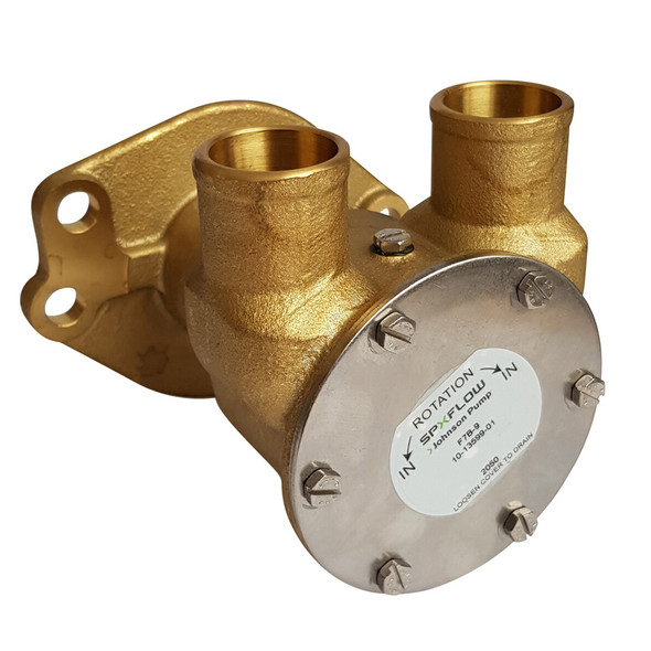 Johnson Pump F7B-9 Impeller Pump OEM with Flange Mount for Engine Cooling and Water Handling
