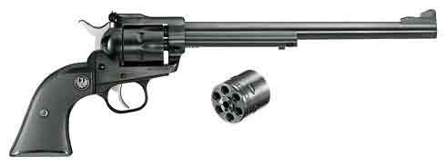 Ruger Single-Six Convertible .22LR/22WMR Revolver with Adjustable Sights and 6-Round Capacity