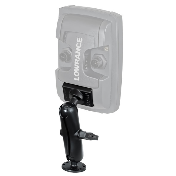 RAM Mount Quick Release Mount for Lowrance Elite-4 Series and Mark-4 Fishfinders by RAM Mounting Systems