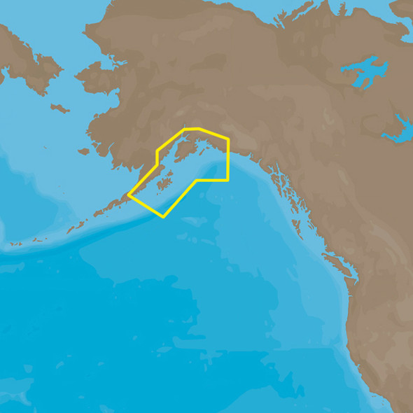 C-MAP 4D NA-D960 Prince William Sound, Cook Inlet & Kodiak Island Navigation Chart for Furuno and Standard Chartplotters