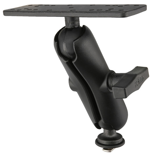 RAM Mounting Systems RAM-111B-354-TRA1U Marine Electronics Mount with Track Ball Base