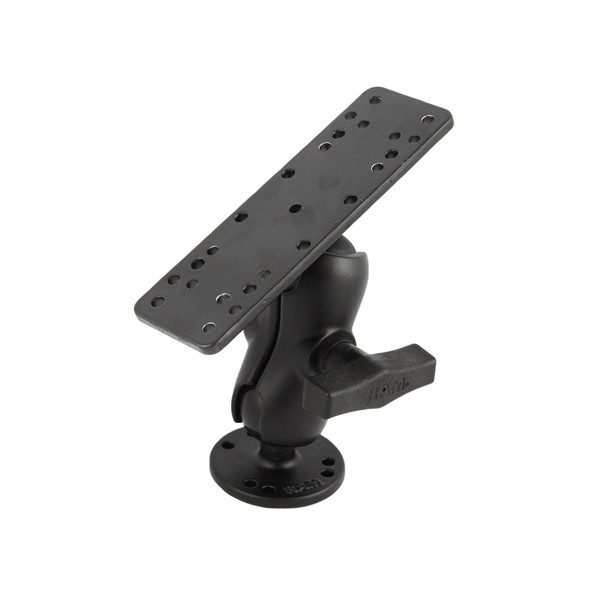 RAM Mount Marine Electronics Mount Short Arm Gimbal Bracket - RAM-111U-B