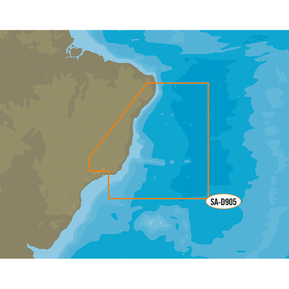 <p><b>4D SA-D905 Recife to Rio De Janiero</b></p><p><br></p><p>For Raymarine MFDs, Furuno, Standard Horizon and Humminbird The next evolution in navigation solutions. C-MAP 4D adapts to your boating needs because it's the only digital chart that o...