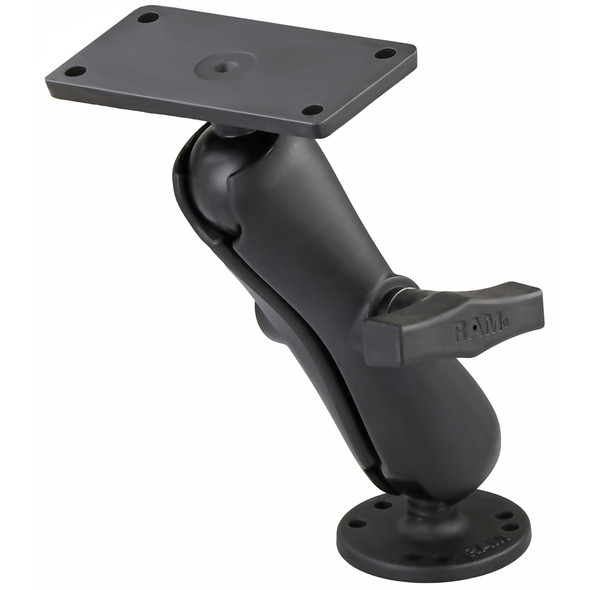 RAM Mount Surface Mount for Humminbird HELIX 7 - Model RAM-202-24-202U