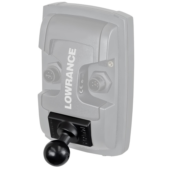 RAM Mount Quick Release Adapter for Lowrance Elite-4 & Mark-4 Fishfinders - Model RAM-B-202U-LO11