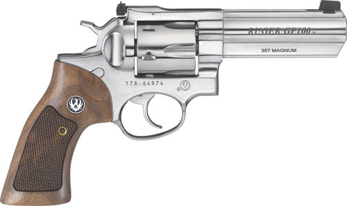 Ruger GP100 .357 Magnum Revolver with 4.2-Inch Stainless Barrel