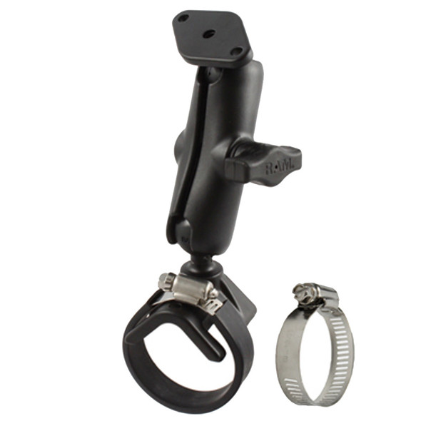 RAM Mounting Systems RAM-B-108-238 Strap Mount with Arm & Diamond Base for Secure Equipment Mounting