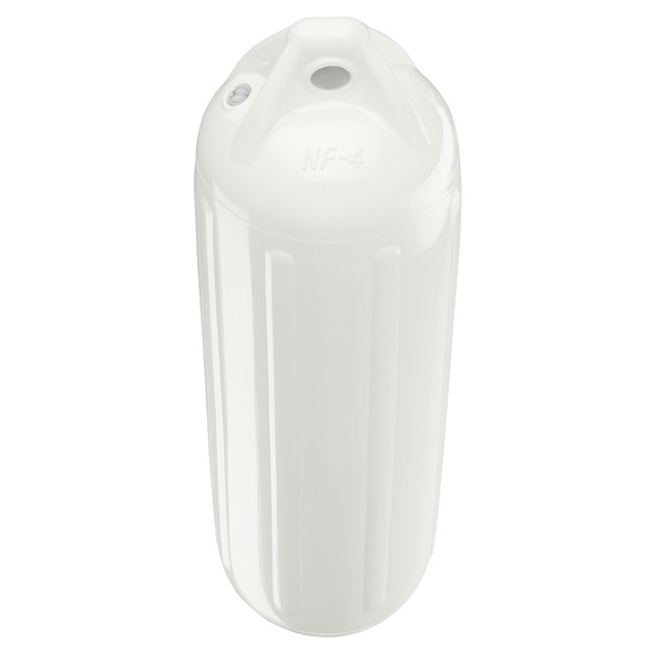 Polyform U.S. NF-4 Heavy Duty Twin Eye Fender 6.4 x 21.6 inches - White