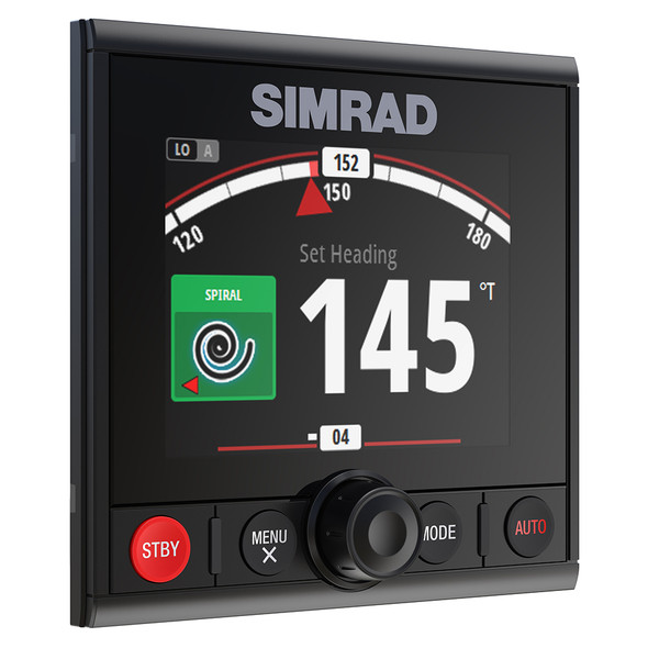 Simrad AP44 Autopilot Controller with 4.1-Inch Color Display and Intuitive Controls
