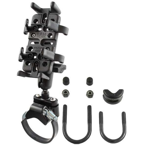 RAM Mounting Systems RAM-B-149Z-2-UN4 Universal Finger Grip Holder for ATV/UTV Strap Mount