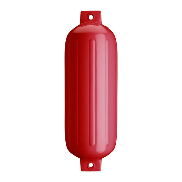 Polyform U.S. G-5 Twin Eye Fender 8.8 x 26.8 inches - Classic Red for 25-35 ft Boats