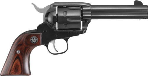 Ruger Vaquero .45 Long Colt 4-5/8 Inch Fixed Sight Revolver with Hardwood Grips and Blued Finish