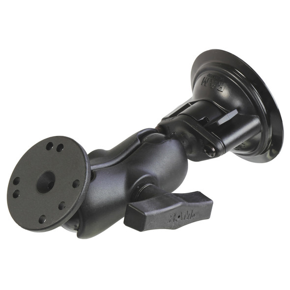 RAM Mounting Systems Suction Cup Mount with Short Arm - Part #RAM-166-B-202U