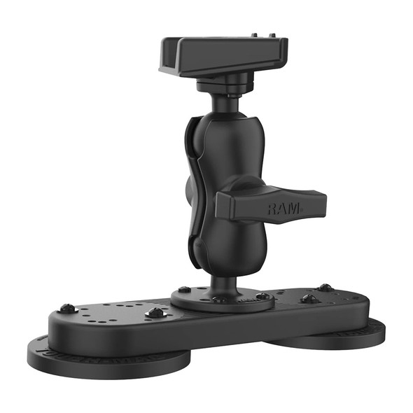 RAM Mounts Tough-Mag Double Magnetic Heavy Duty Mount for Starlink Mini