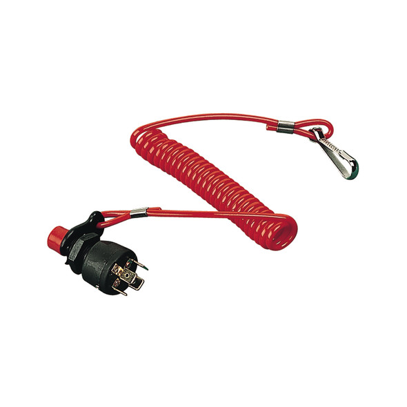 Sea-Dog Universal Safety Kill Switch with Lanyard for Marine Emergency Shutdown