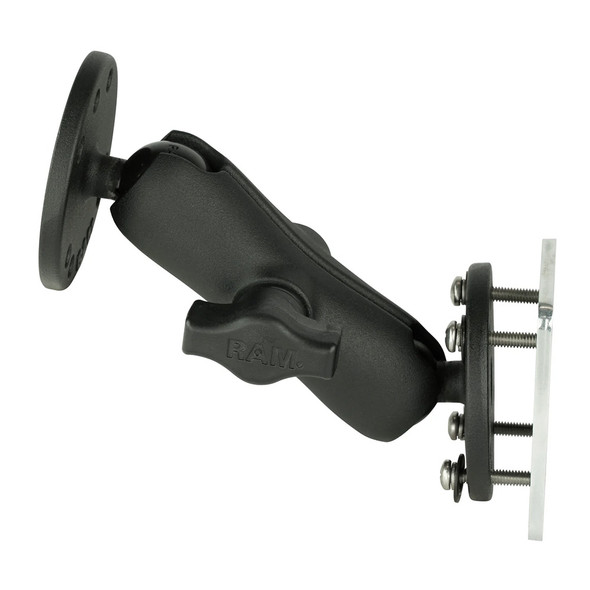 RAM Mounting Systems RAM-B-101U-225B2 Double Ball Mount with Backing Plate for Versatile Device Positioning
