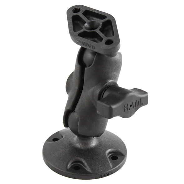 RAM Mounting Systems RAP-B-138-AU High-Strength Composite Drill-Down Mount with Diamond Plate