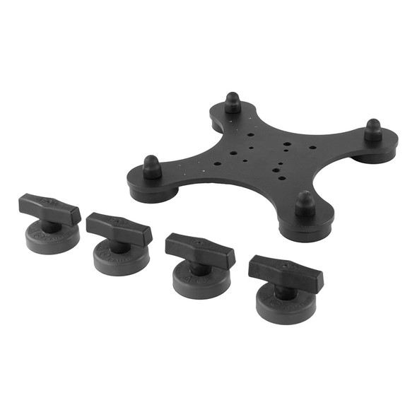RAM Mounting Systems RAM Tough-Mag 48MM 4-Point Magnetic Window Mount Base