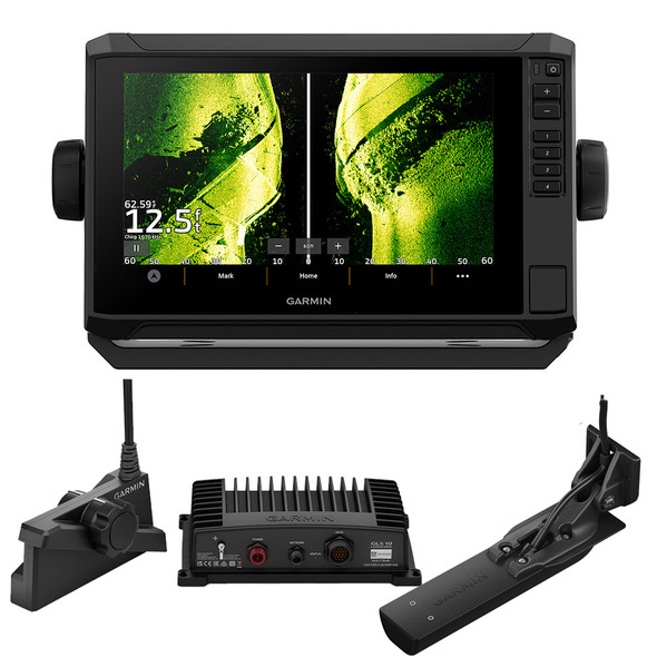 Garmin ECHOMAP UHD2 93sv with GT56 Livescope Bundle – Fishfinder and Chartplotter Combo with LiveScope Plus System